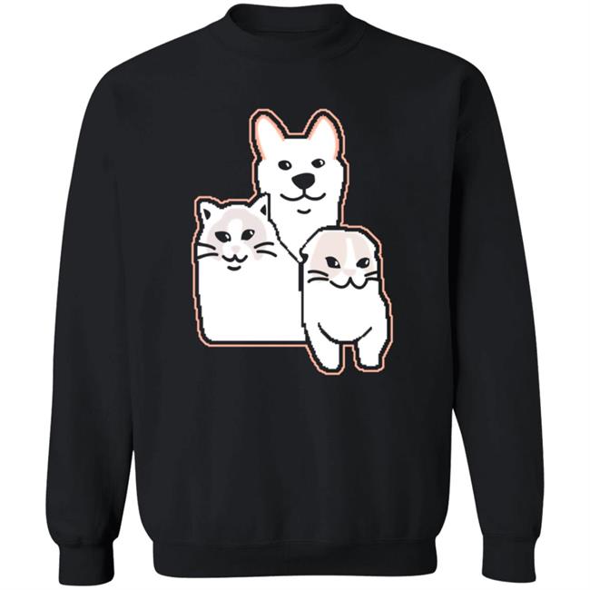 Janet Merch Fanjoy Collection xChocoBars Merch HMM Sweatshirt Hoodie Dog And Cat