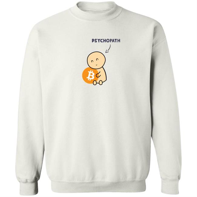 Lina Seiche The Little Psychopath Bitcoin Shirt Lina Seiche The Little Psychopath Bitcoin Shirt