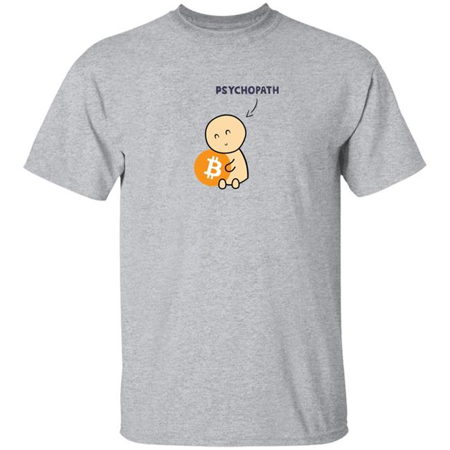 Lina Seiche The Little Psychopath Bitcoin Shirt Lina Seiche The Little Psychopath Bitcoin Shirt