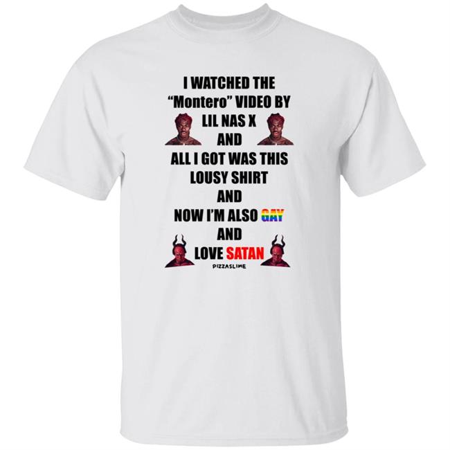 Lil Nas X x Pizzaslime The Lousy Montero Shirt