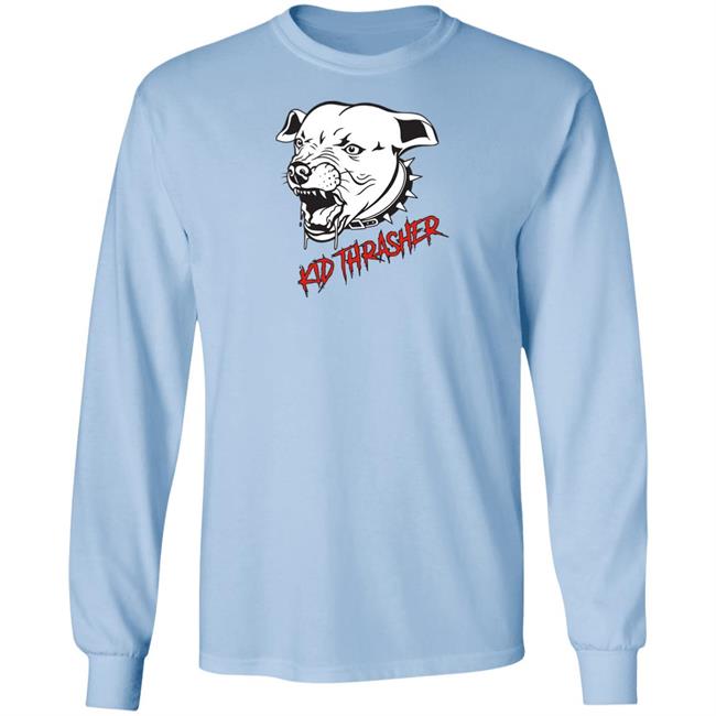 Fleccas Talks Merch Kid Thrasher Shirt Fleccas Talks Merch Kid Thrasher Shirt