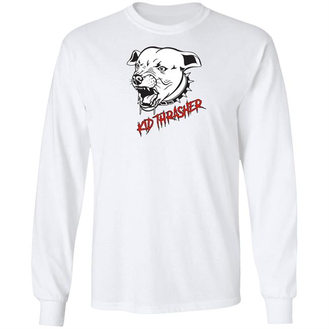 Fleccas Talks Merch Kid Thrasher Shirt Fleccas Talks Merch Kid Thrasher Shirt