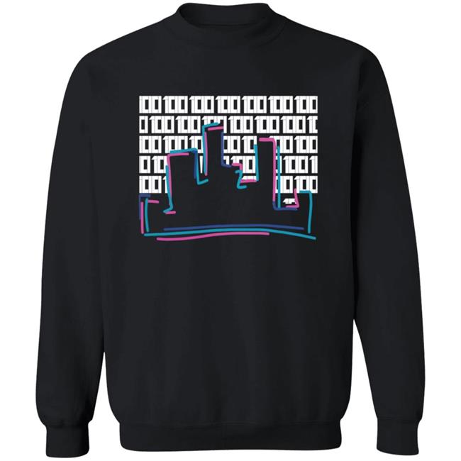 Iconografi Shop Neon Skyline Shirt Iconografi Shop Neon Skyline Shirt
