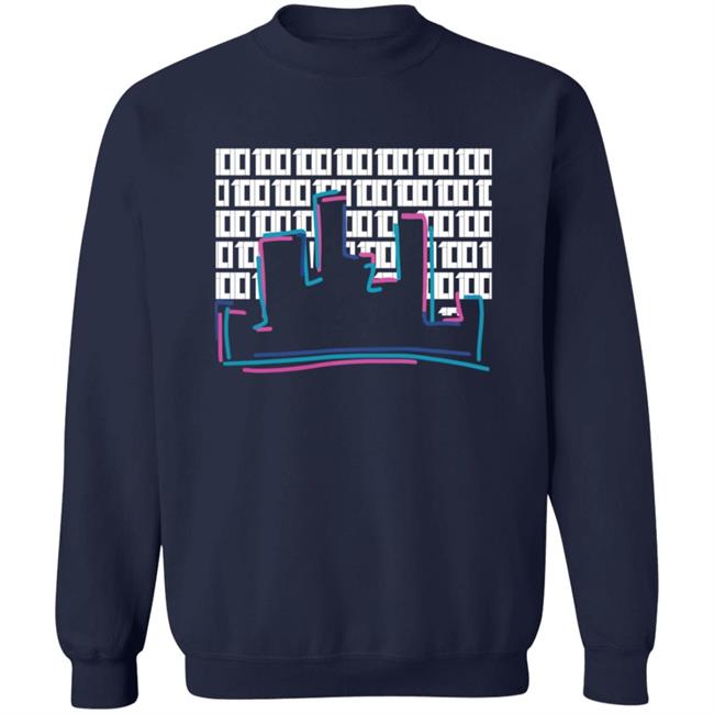 Iconografi Shop Neon Skyline Shirt Iconografi Shop Neon Skyline Shirt
