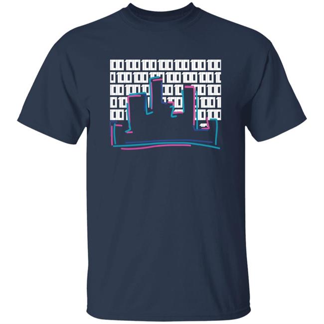 Iconografi Shop Neon Skyline Shirt Iconografi Shop Neon Skyline Shirt