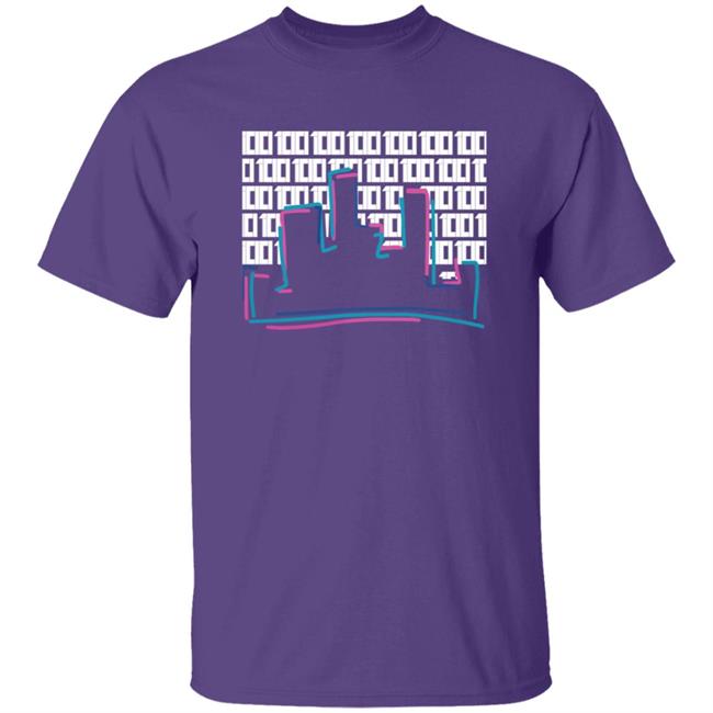 Iconografi Shop Neon Skyline Shirt Iconografi Shop Neon Skyline Shirt