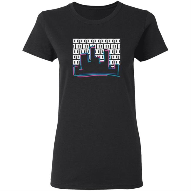 Iconografi Shop Neon Skyline Shirt Iconografi Shop Neon Skyline Shirt