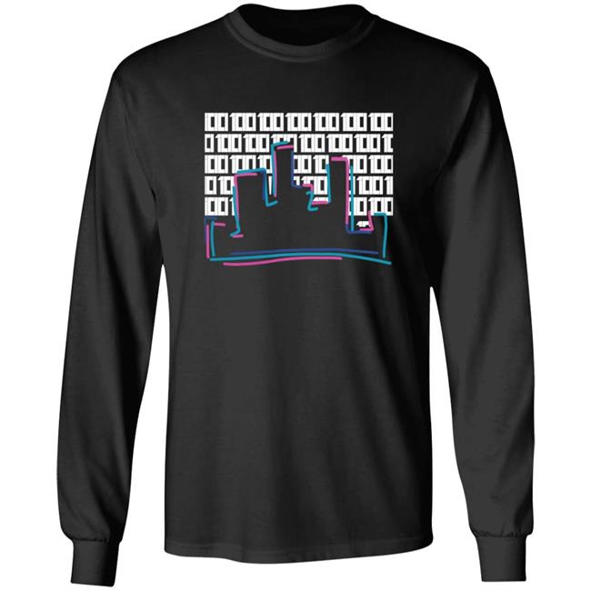 Iconografi Shop Neon Skyline Shirt Iconografi Shop Neon Skyline Shirt