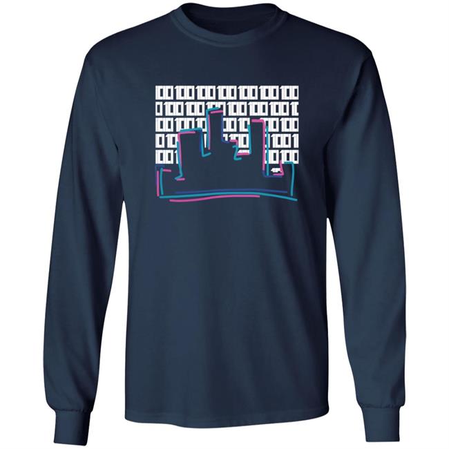 Iconografi Shop Neon Skyline Shirt Iconografi Shop Neon Skyline Shirt