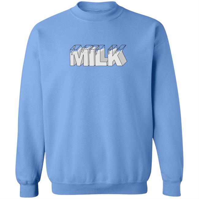 Thegoodstuffmilk Tubbo Ted Nivison Merch Milk Crewneck Sweatshirt Hoodie