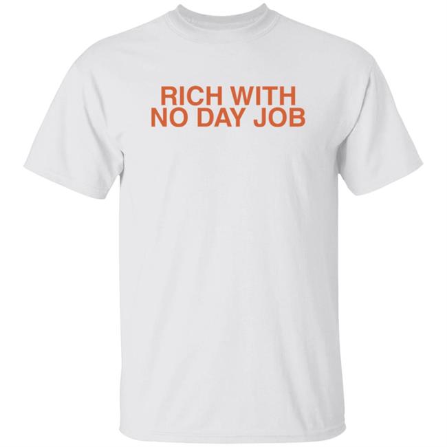 Icy Saweetie Merch Rich With No Day Job Tap In Tee Shirt