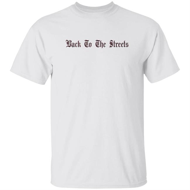 Icy Saweetie Merch BTTS Back To The Streets Shirt