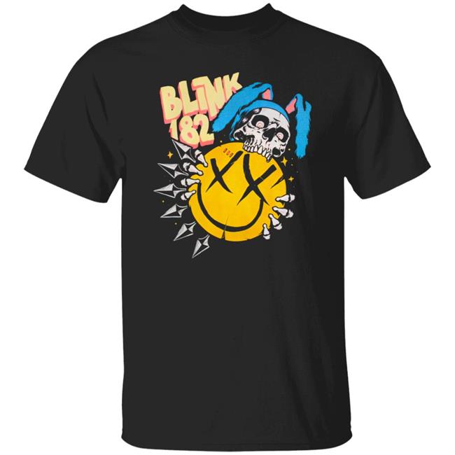 Blink 182 Merch Skull Bunny Shirt