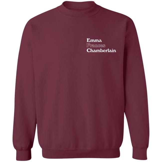 Emma Chamberlain Merch Frances Crewneck Sweatshirt Hoodie