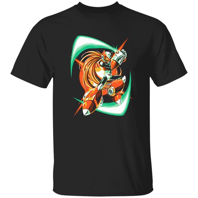 Fangamer Merch Mega Man Zero Z-Saber Shirt By JMV