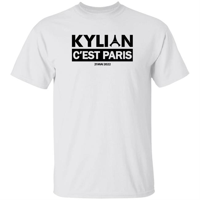Paris Saint-Germain Kylian C'est Paris T Shirt Article En Précommande