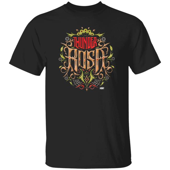 Shop AEW All Elite Wrestling Thunder Rosa Thrive T Shirt