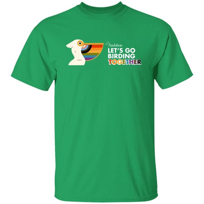 Nepeteaa Audubon Shop Lets Go Birding Together 2022 Bird Ward Shirt