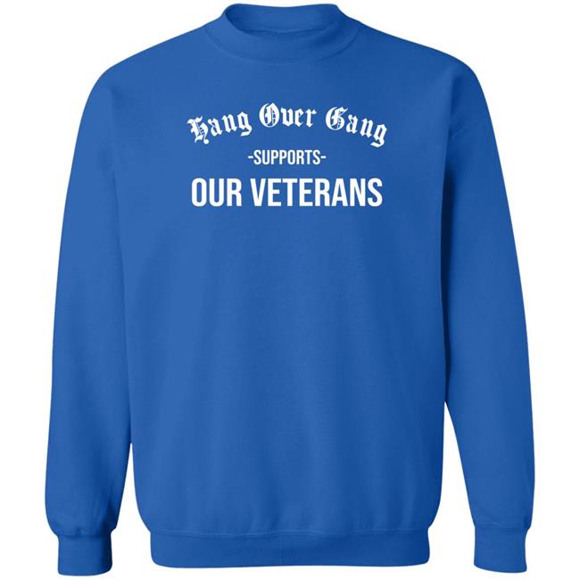 Supports Our Veterans Shirt Tom MacDonald Hang Over Gang Merch Store