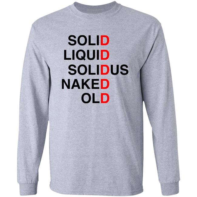 Pomu Rainpuff Solid Liquid Solidus Naked Old Shirt