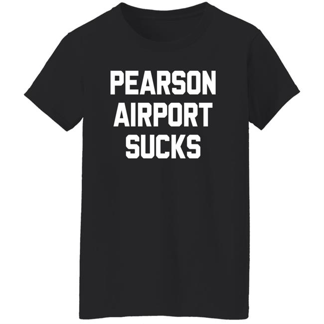 Ryan Whitney Pearson Airport Sucks Tee Shirt Barstool Sports Store Merch