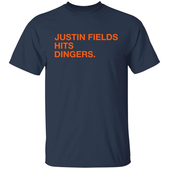 Justin Fields Hits Dingers Shirt Obvious Shirts