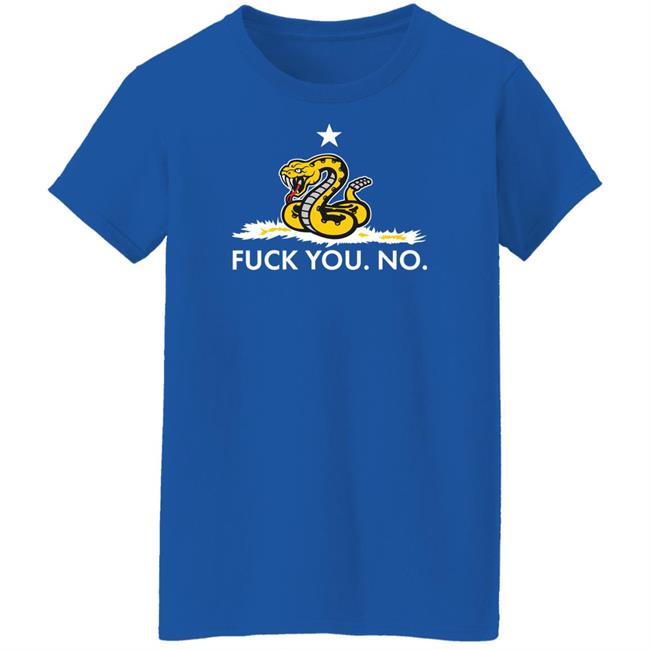 Fuck You No Shirt Firearms Policy Coalition Merch