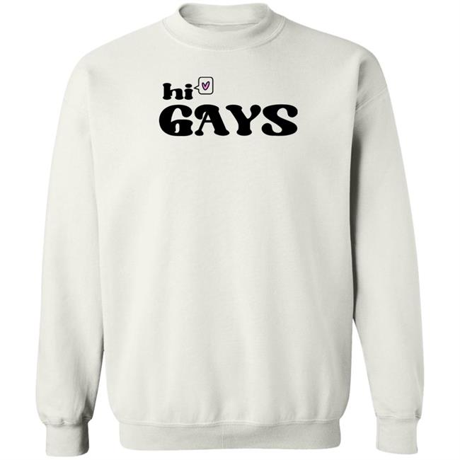 Chrissy Hi Gays Tee Shirt Chrissy Chlapecka Merchandise