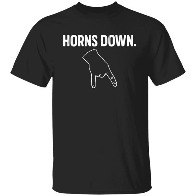 OU Horns Down Shirt Oklahoma