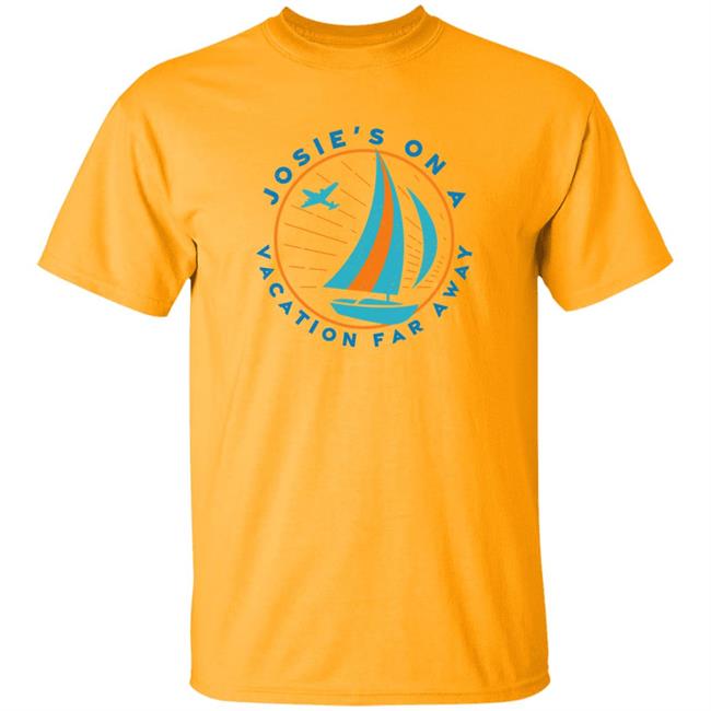 Super 70S Sports Store Kellie Noszka Josie's On A Vacation Far Away Shirt