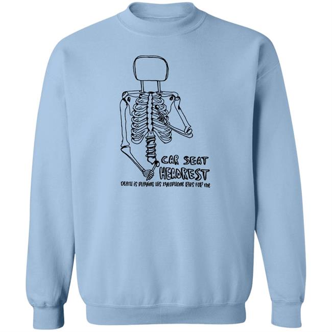Death Is Playing His Xylophone Ribs For Me Shirt Car Seat Headrest Merch