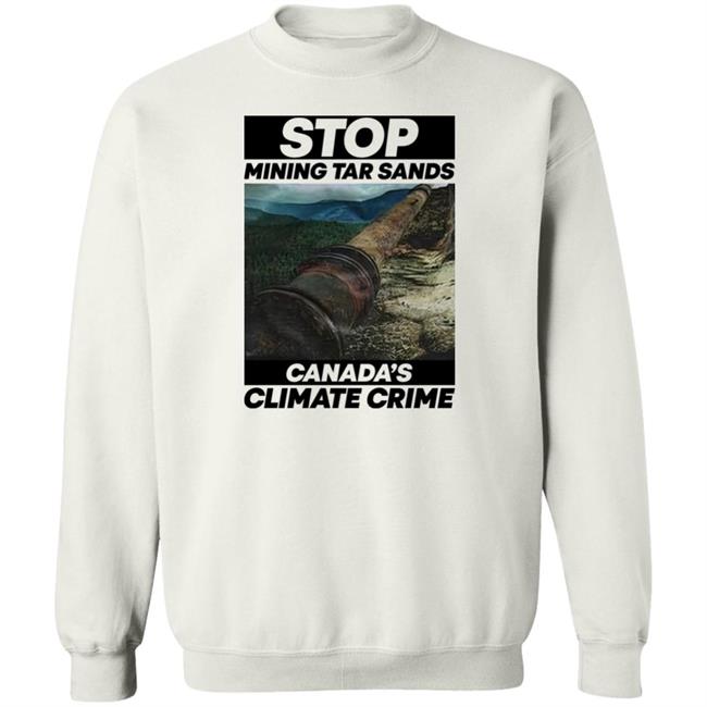 Sebastian Vettel Stop Mining Tar Sands Canada Climate Crime Shirt