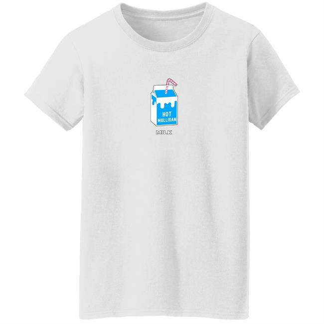 Hot Mulligan Merch Milk Carton Tee Shirt