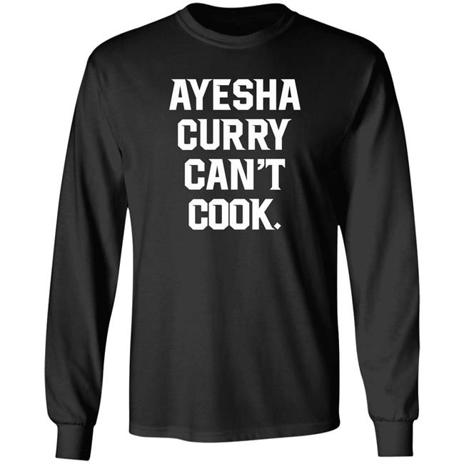 Stephen Curry Warriors on NBCS The Athletic Ayesha Curry Can’t Cook Shirt