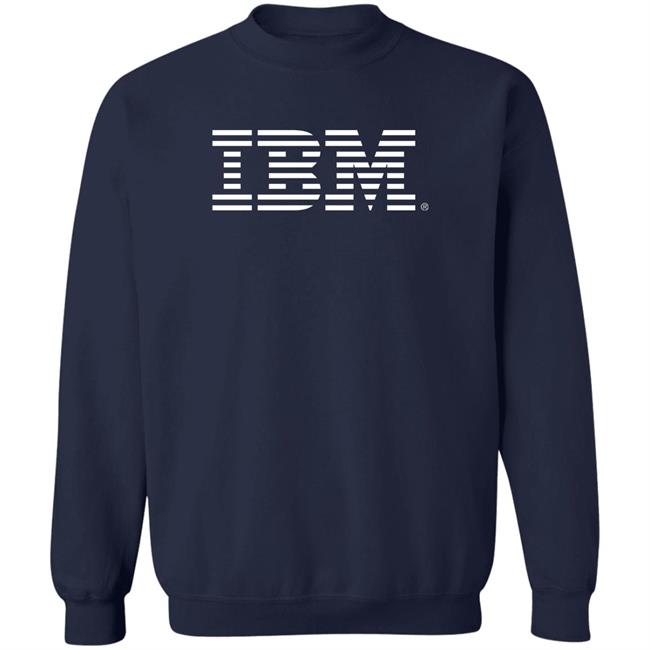 Ibm Logo T Shirt Navy Dad Feels