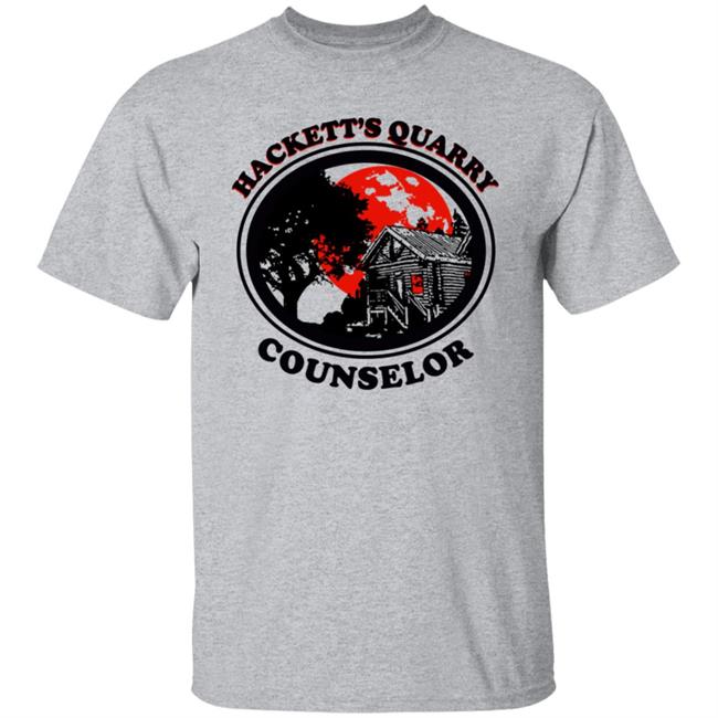 Zach Tinker Hackett's Quarry Counselor Shirt
