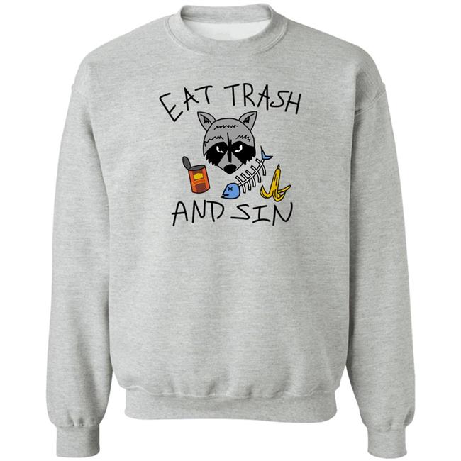 Shitheadsteve Merch Eat Trash And Sin T Shirt