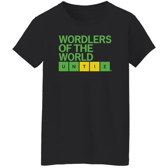 Wordlers Of The World Untie Shirt Ray Gun Store Rand Ball