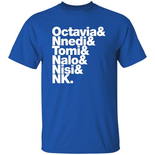 Gareth L Powell Sistah Scifi Merch Octavia Nnedi Tomi Nalo Nisi Nk Shirt