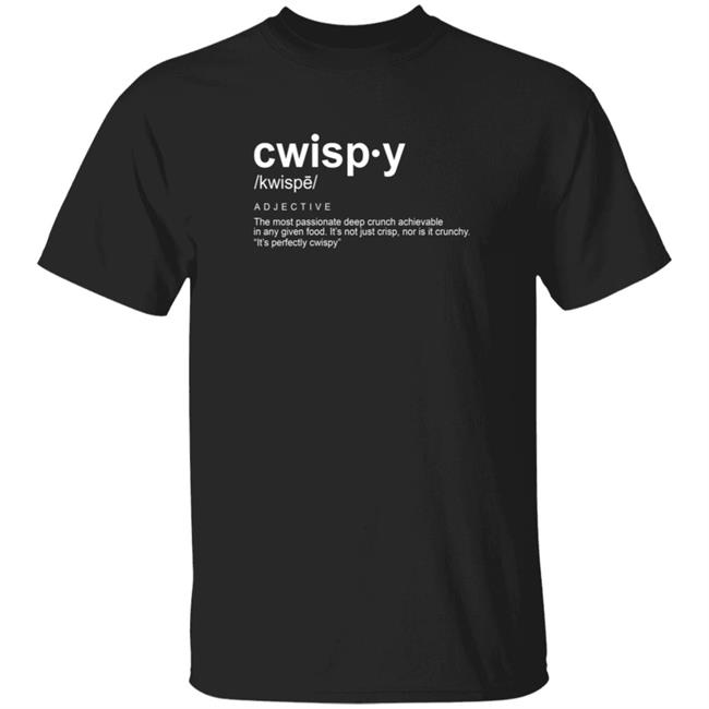Joshua Weissman Merch Cwispy Shirt