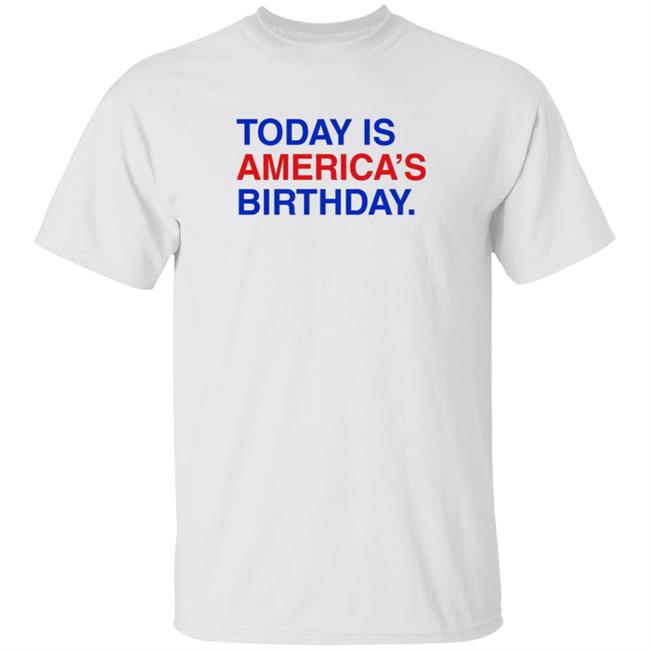Obviousshirts Merch Today Is America's Birthday T Shirt Joe Johnson