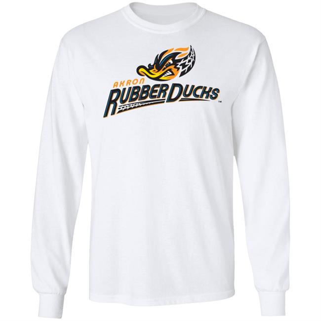 Akron Rubber Ducks Long Sleeve T Shirt