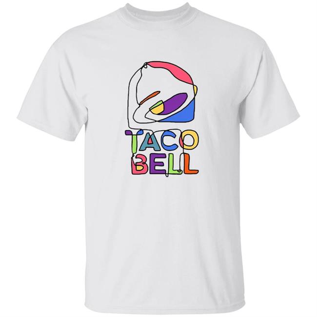 Taco Bell Merch Taco Bell Trippy Logo Shirt