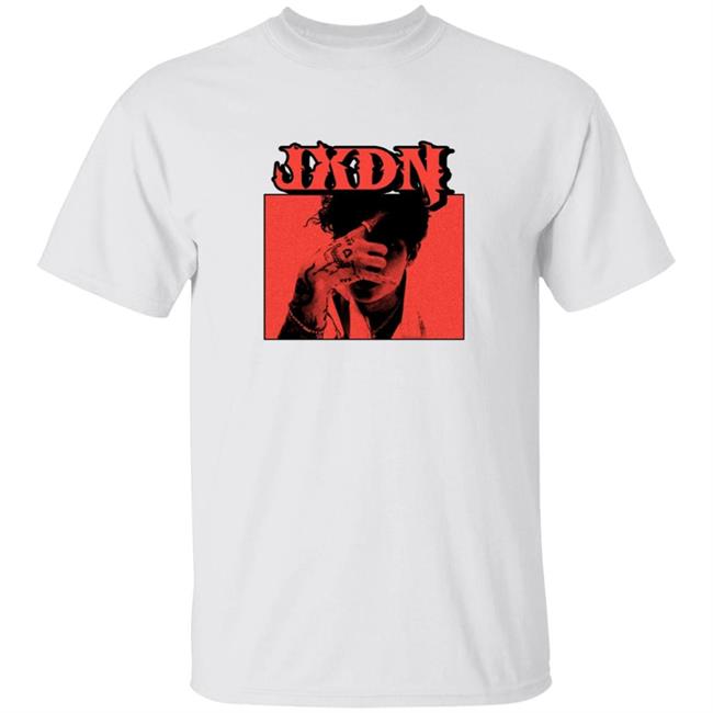 JXDN Music Merch Store Red Photo Shirt