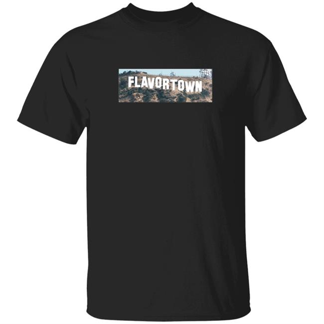 Guy Fieri Merch Flavortown Sign Tee Shirt