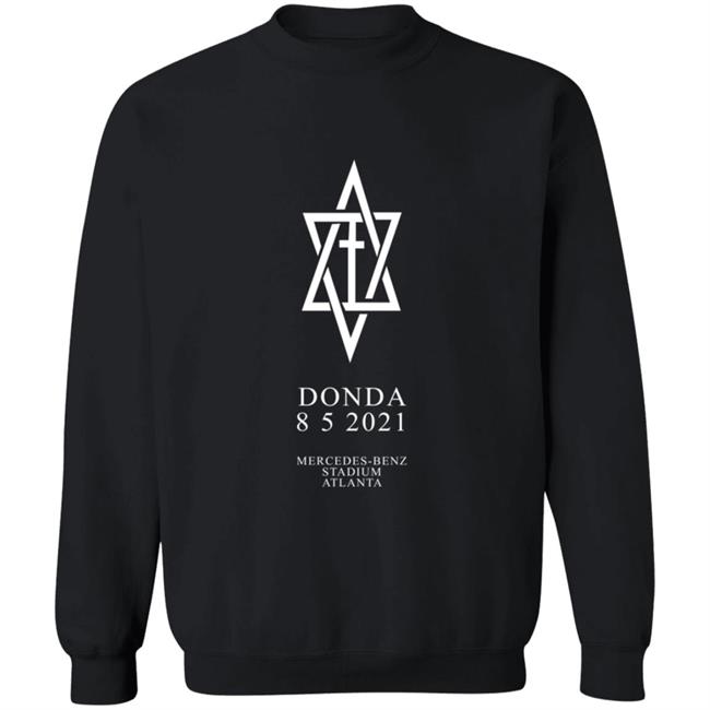 Kanye West Donda Merch Donda 8 - 5 - 2021 Mercedes-Benz Stadium Atlanta Sweatshirt