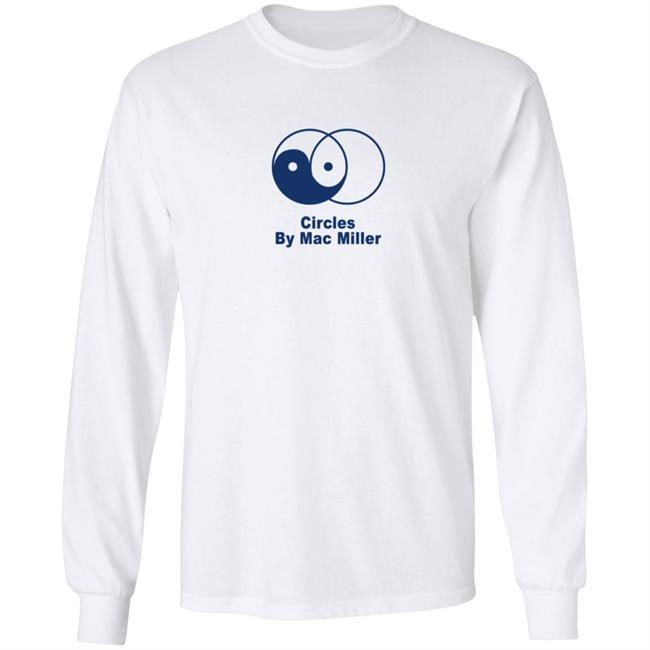 Mac Miller Merch Circles Hoodie Sweatshirt