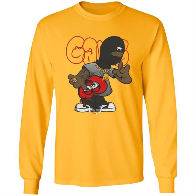 Glo Gang Merch Ski Mask Heart Shirt Glo Gang Merch Ski Mask Heart Shirt