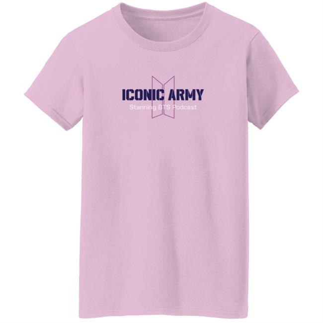 Iconic Army Stanning Bts T Shirt Iconic Army Stanning Bts T Shirt