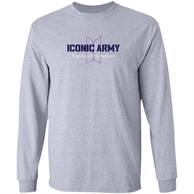 Iconic Army Stanning Bts T Shirt Iconic Army Stanning Bts T Shirt